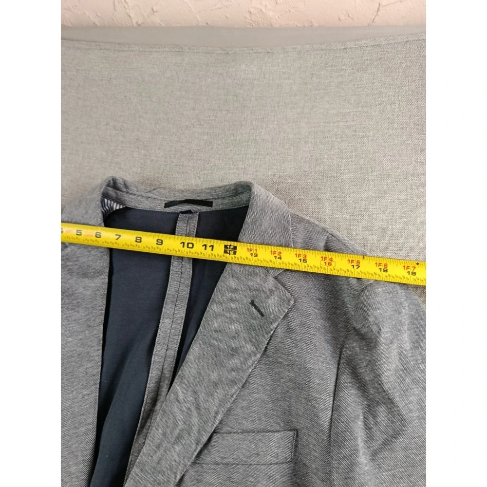 J. Crew Thompson Performance Blazer Mens 44 R Blue Stretch Teacher